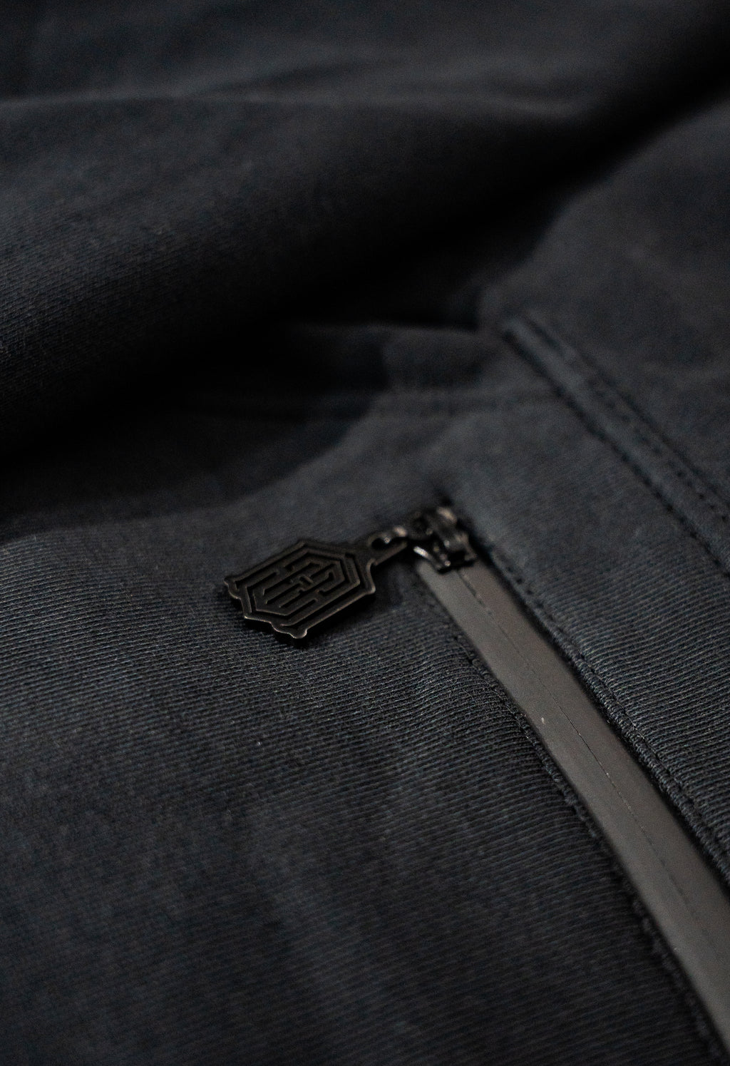 BIKE LIFE REFLECTIVE HOODIE — BLACK