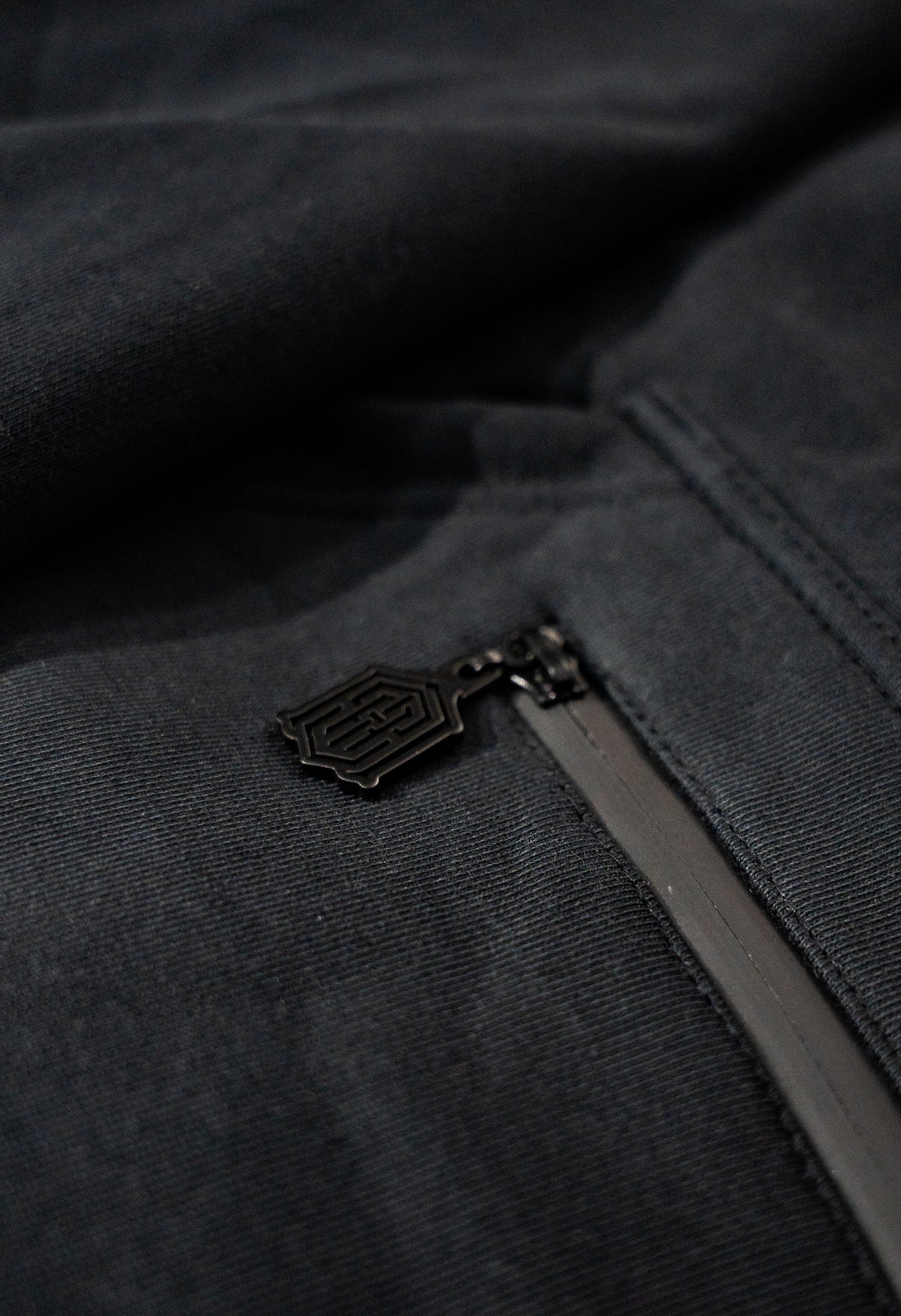 BIKE LIFE REFLECTIVE HOODIE — BLACK
