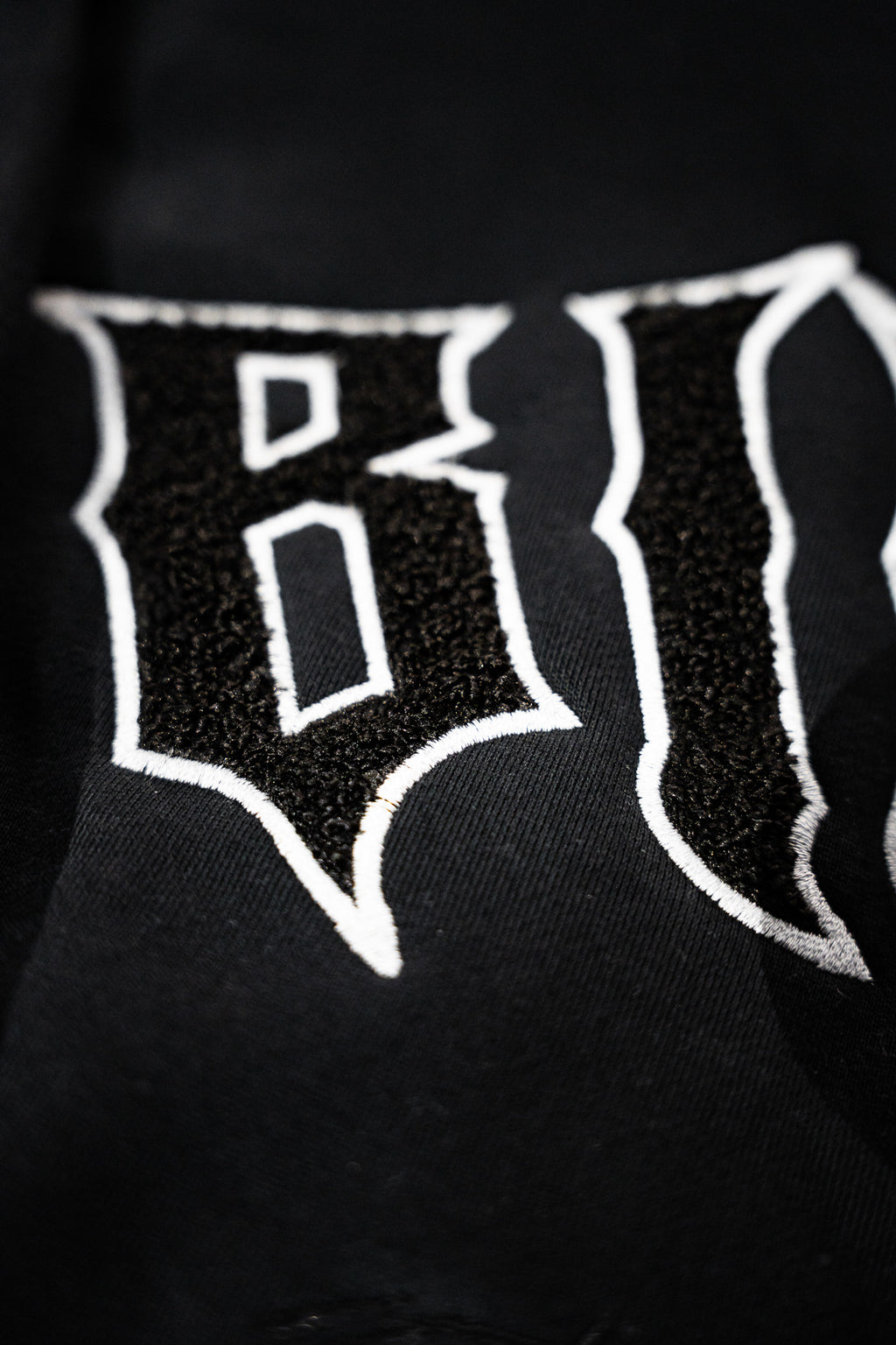 BIKE LIFE REFLECTIVE HOODIE — BLACK