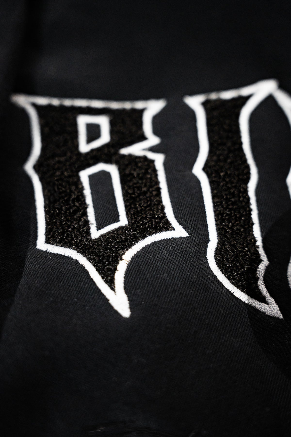 BIKE LIFE REFLECTIVE HOODIE — BLACK