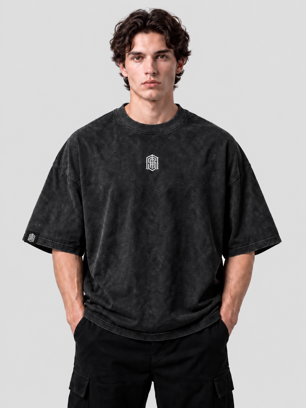 PRE-VENTA BIKE LIFE: NOT FROM THIS PLANET T-SHIRT — ACID WASH BLACK