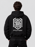 SUPERMOTOALIEN HOODIE — BLACK