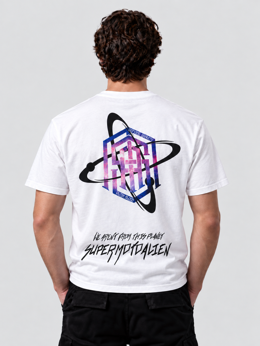 ORBIT CORE SMA T-SHIRT— WHITE
