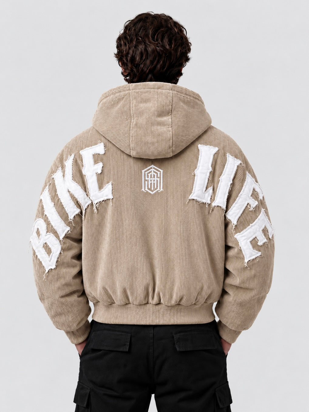 PRE-VENTA BIKE LIFE CORDUROY JACKET — BEIGE